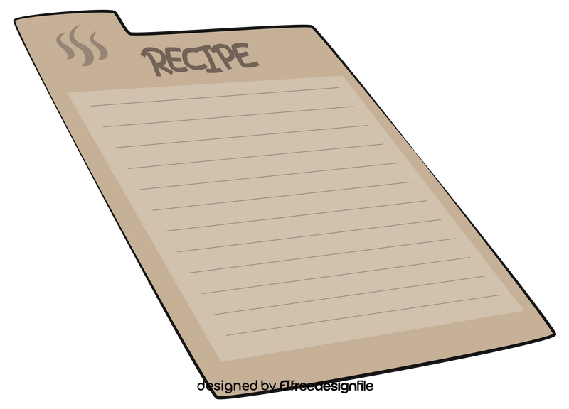 Recipe clipart