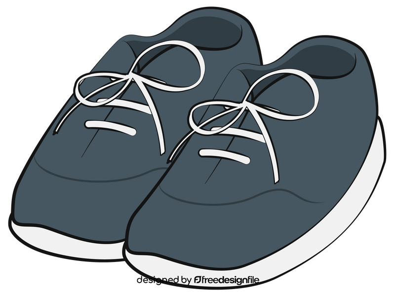 Running shoes clipart