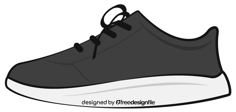 Running shoes clipart