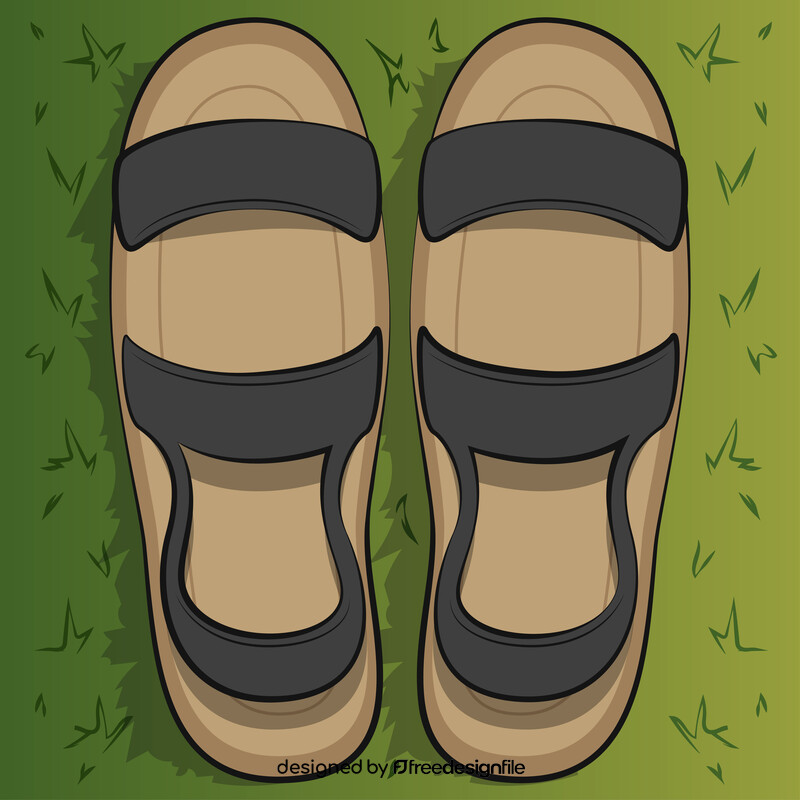 Sandals vector