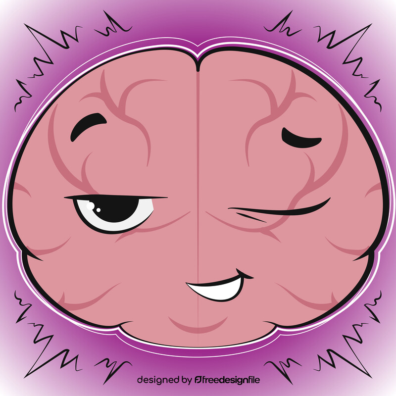 Smart brain vector