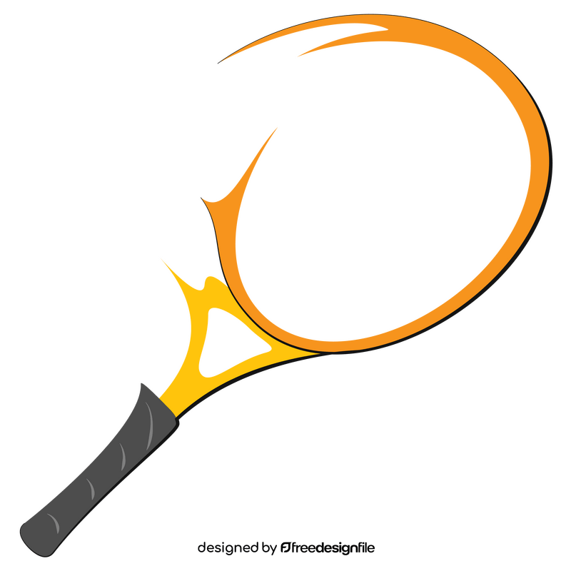 Tennis racket clipart