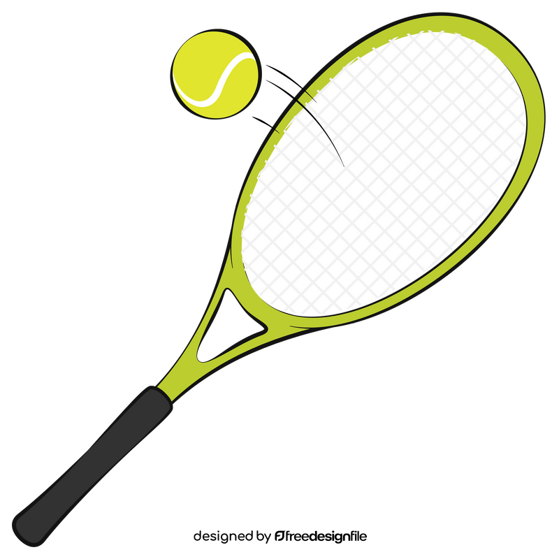 Tennis racket clipart