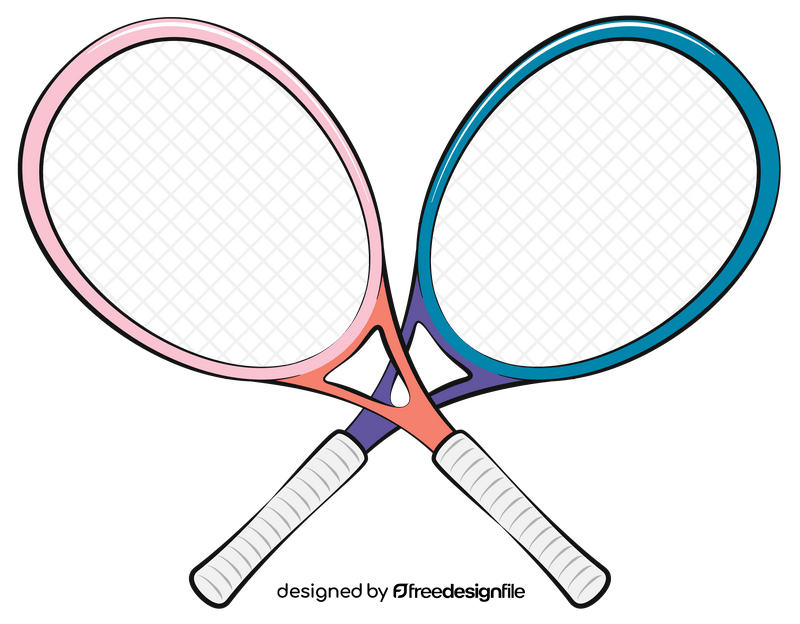 Tennis racket clipart