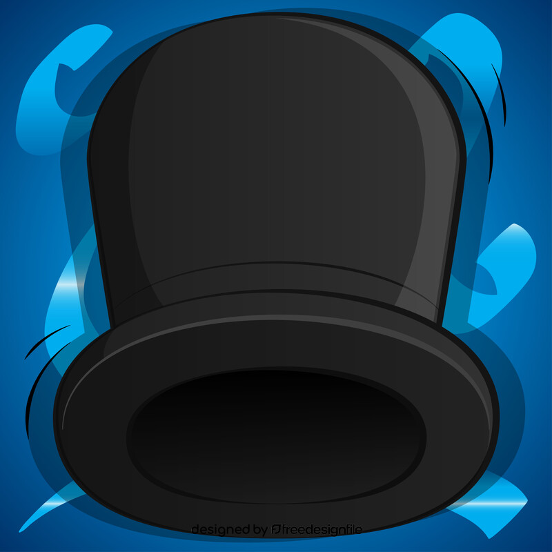 Top hat vector