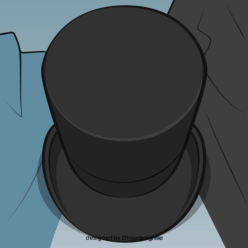 Top hat vector