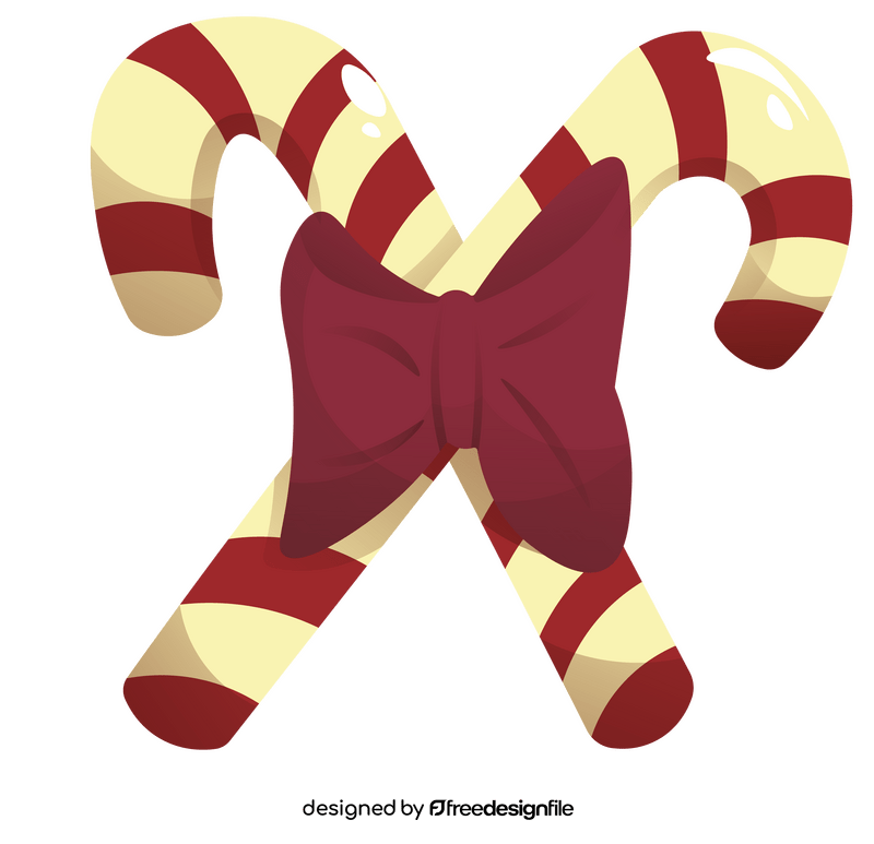 Candy Cane Christmas clipart