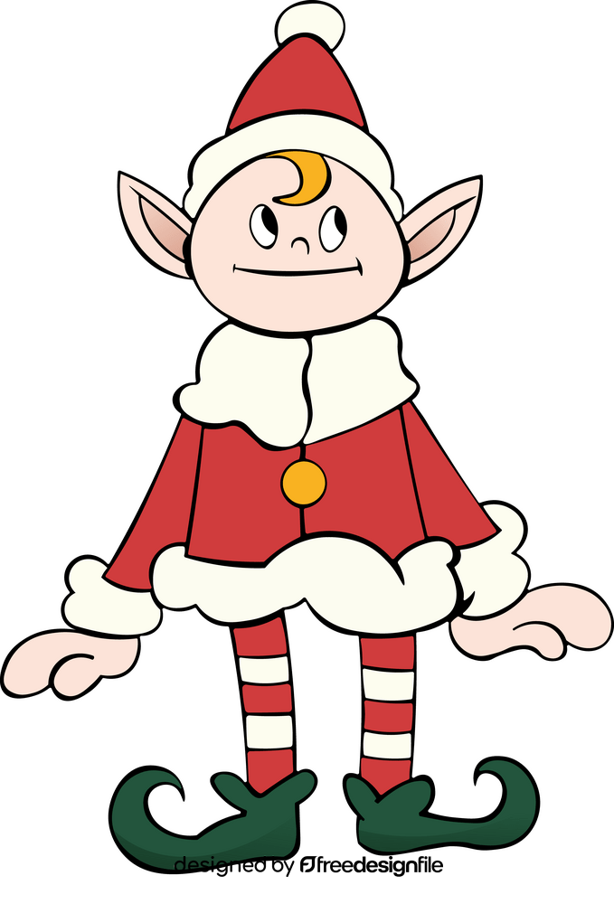 Christmas Elf clipart