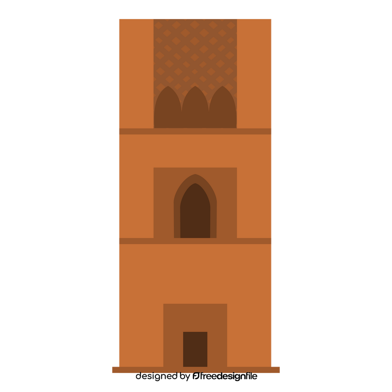 Hassan Tower clipart