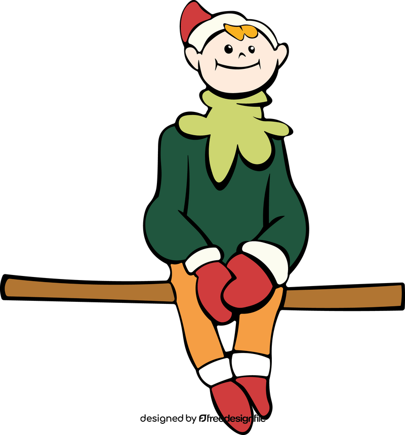 Elf on the Shelf clipart