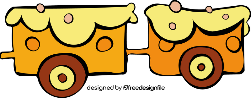 Gingerbread carriage clipart