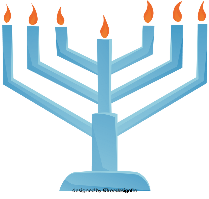 Menorah Metal clipart