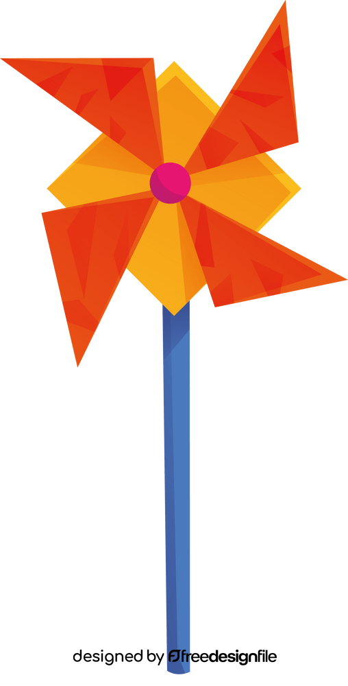 Pinwheel cartoon clipart