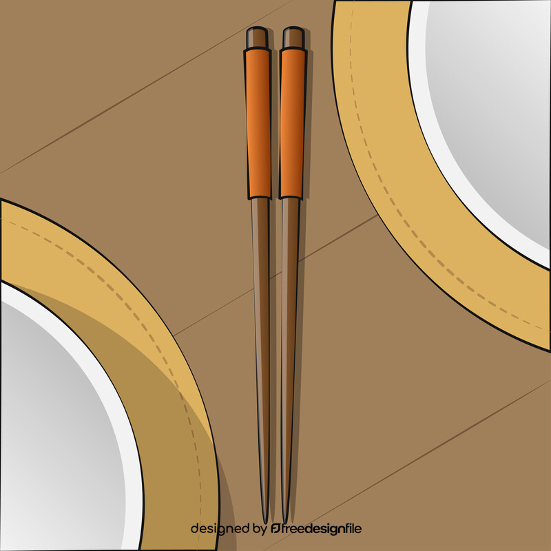 Chopsticks vector