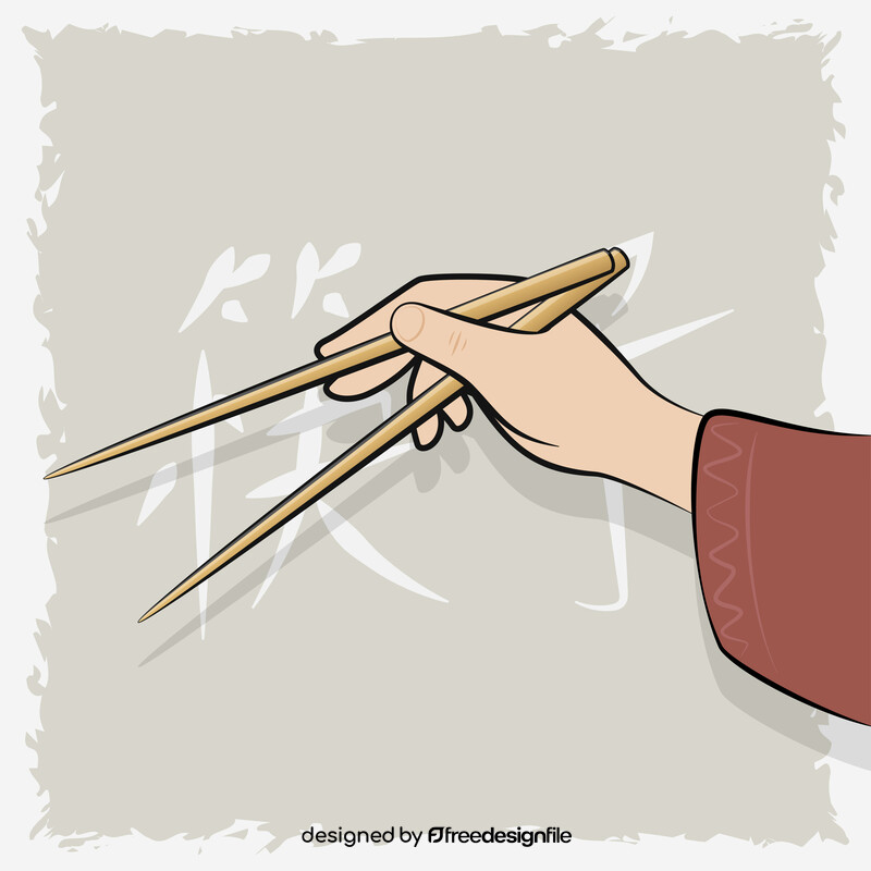 Chopsticks vector