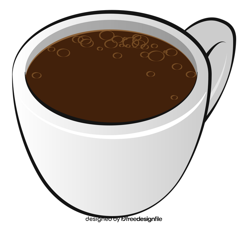 Coffee cup drawing clipart