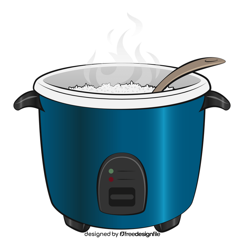 Rice cooker clipart