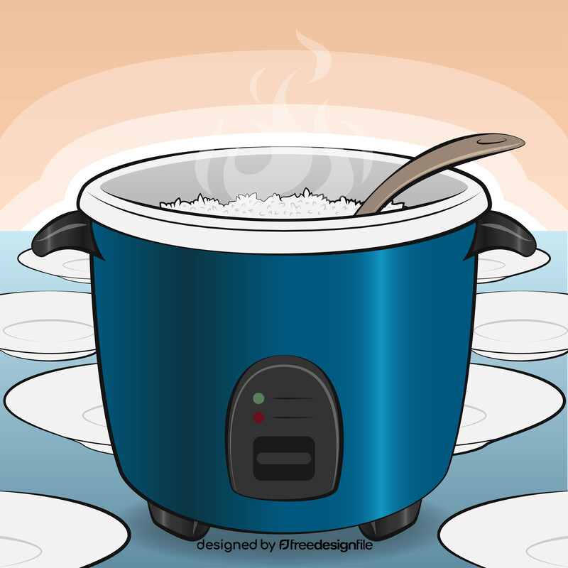 Rice cooker vector