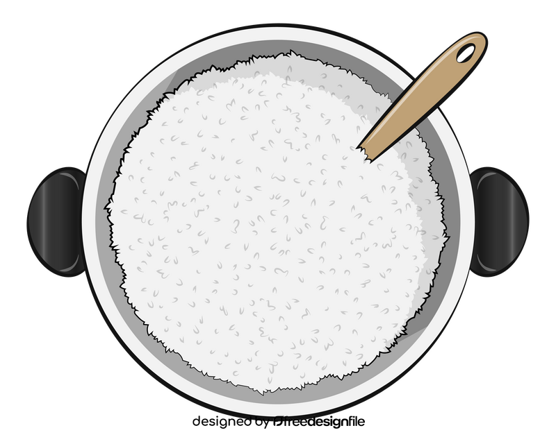 Rice cooker clipart