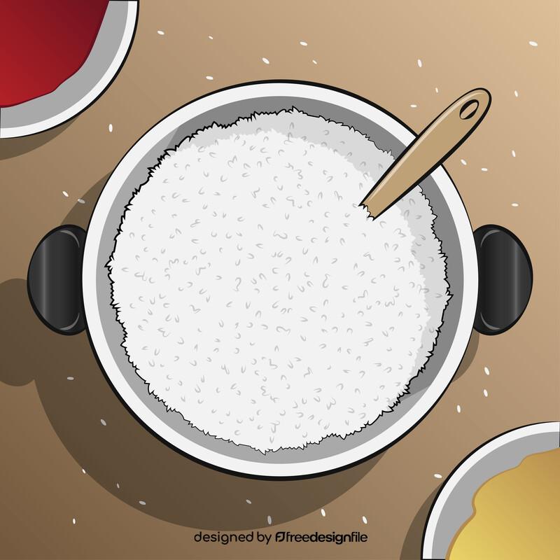 Rice cooker vector