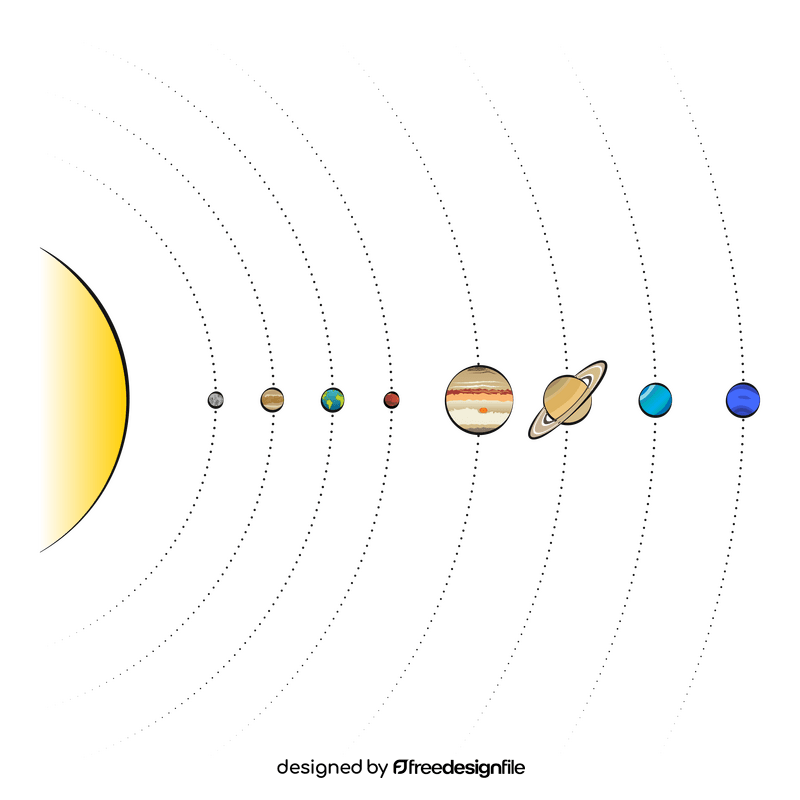 Solar system clipart