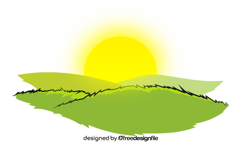 Sunrise clipart