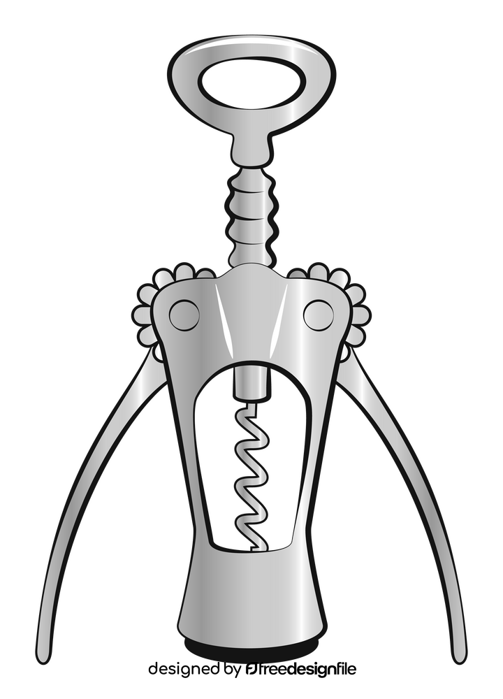 Corkscrew clipart