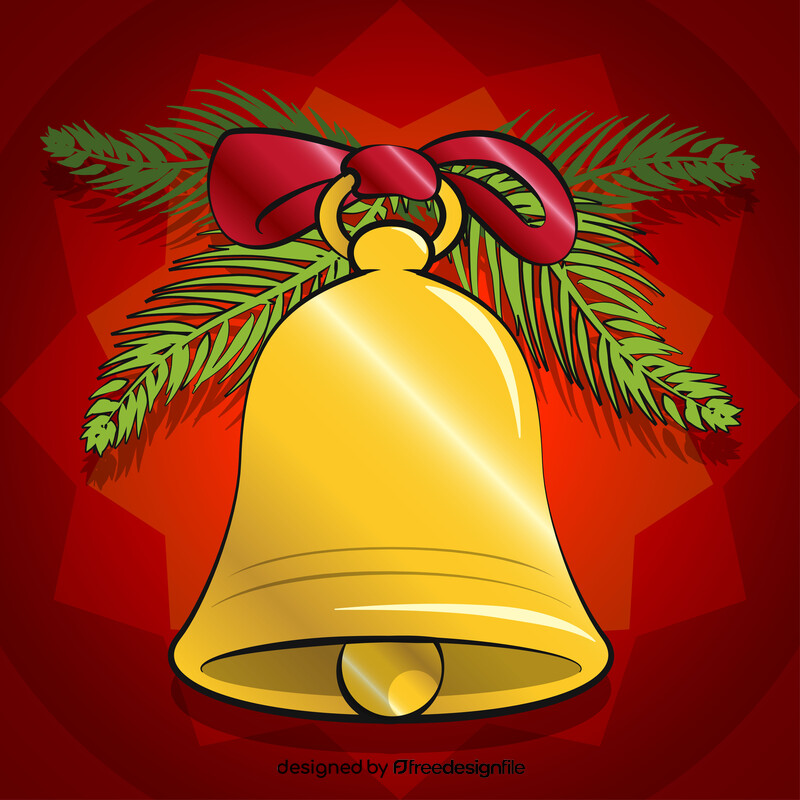 Christmas bells vector