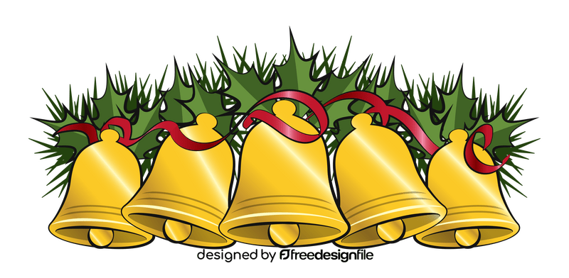 Christmas bells clipart