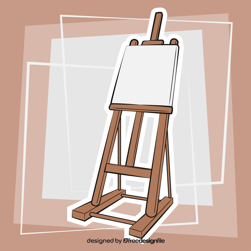 Easel vector