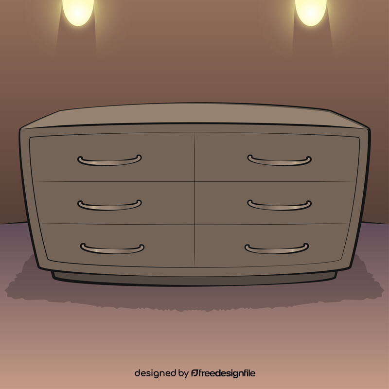 Drawer vector