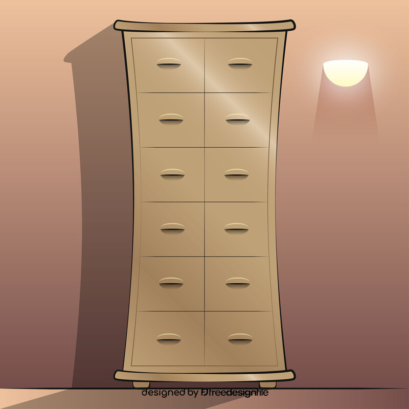 Drawer vector