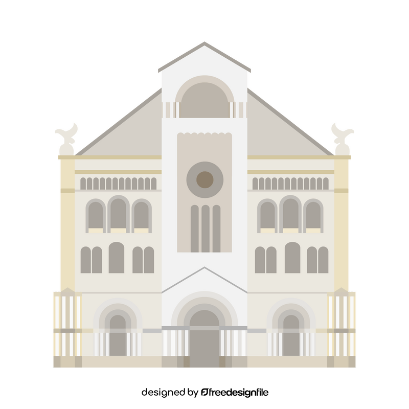Cathedral of Our Lady Immaculate clipart