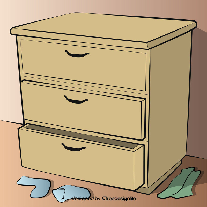 Drawer vector