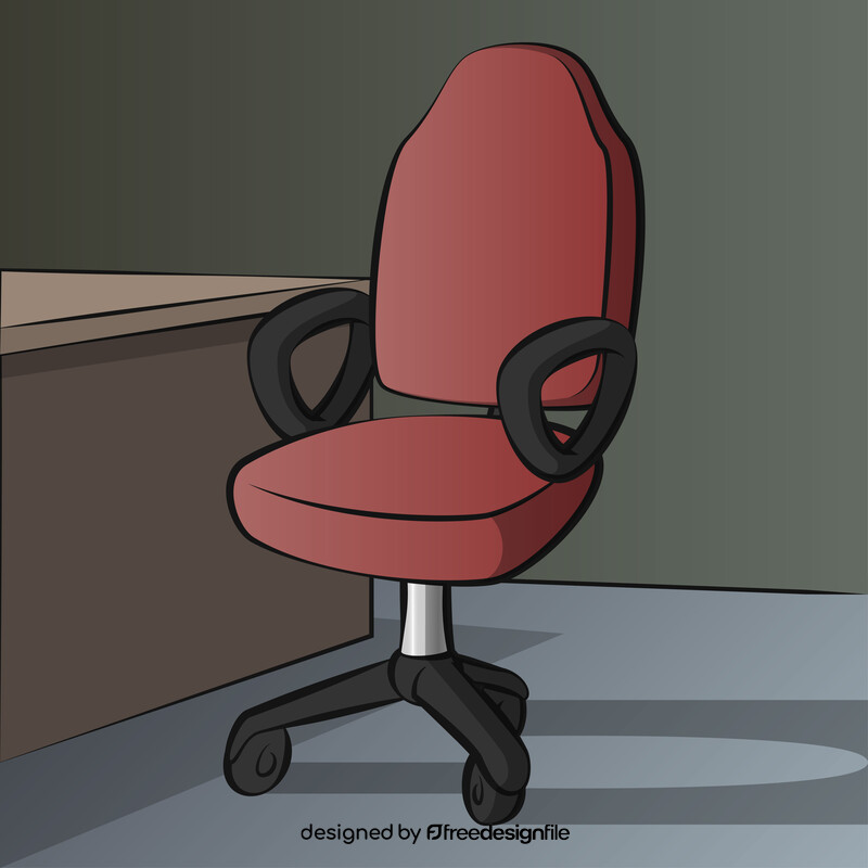 Office chair vector