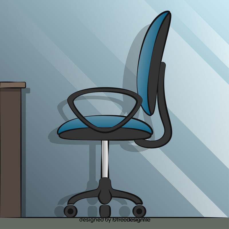 Office chair vector