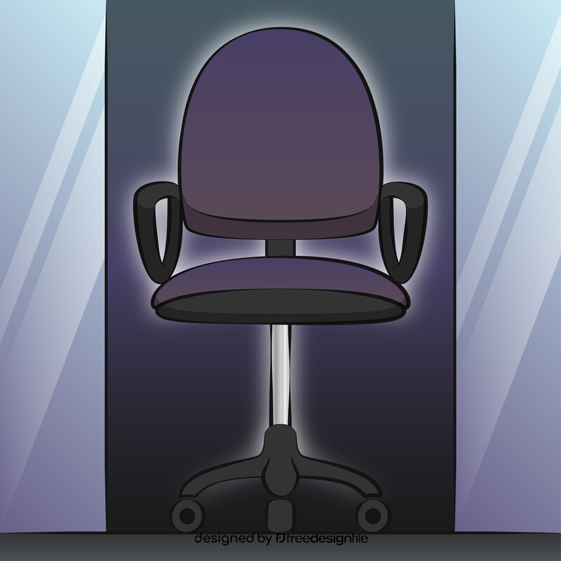 Office chair vector