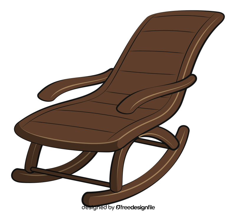 Rocking chair clipart