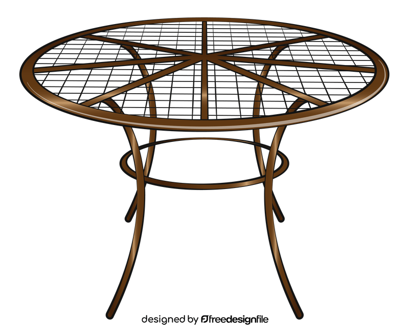 Round table clipart