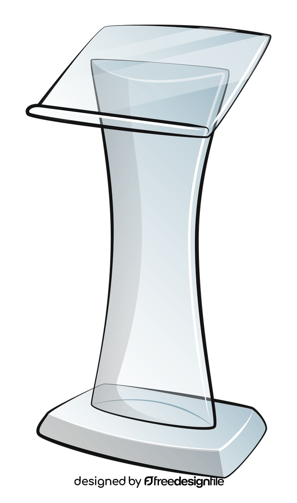 Podium clipart