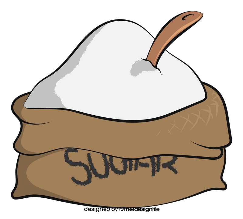 Sugar bag clipart