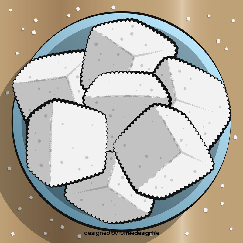 Sugar cubes vector