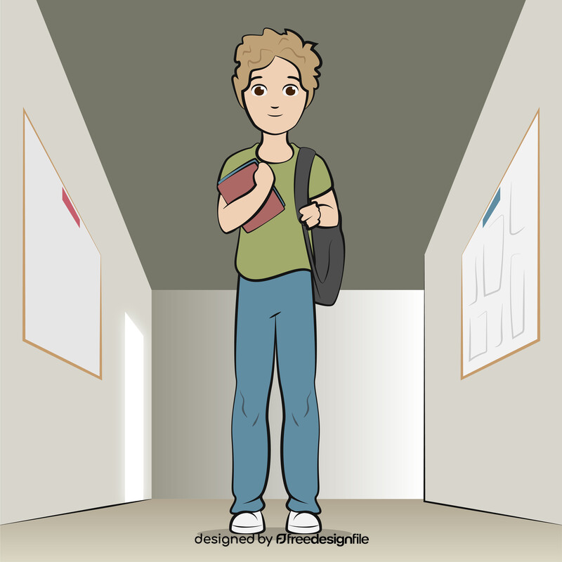 College student vector