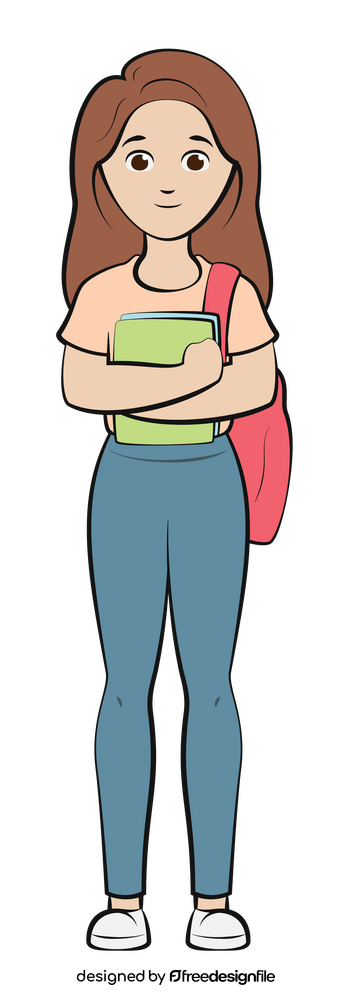 College student clipart