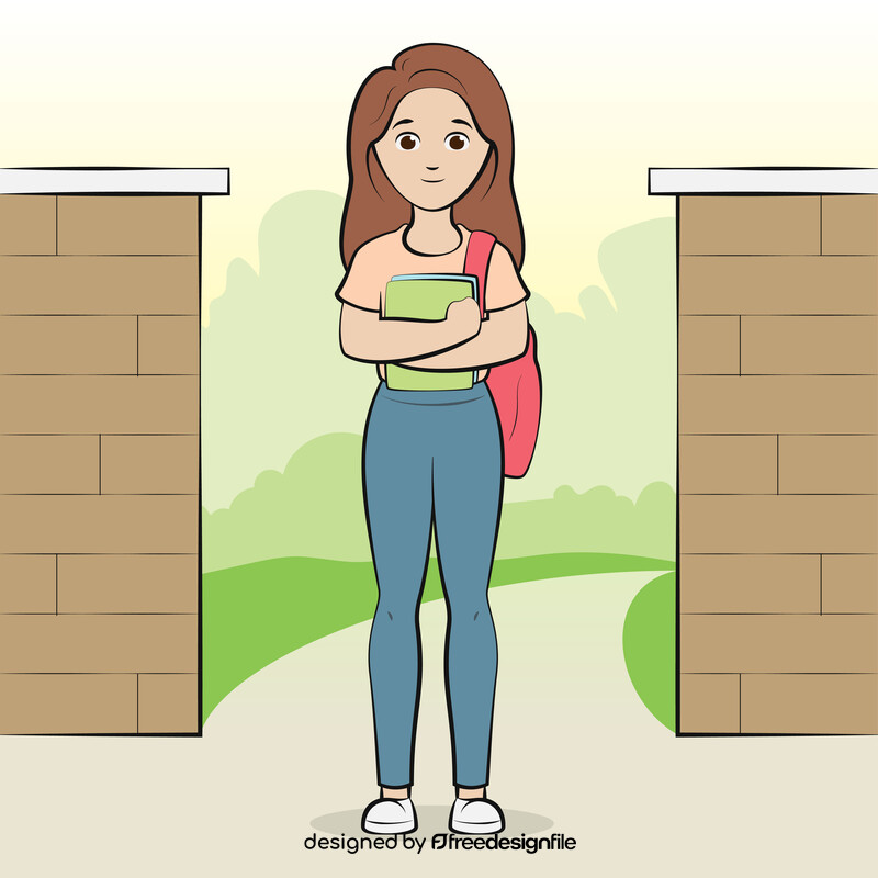 College student vector