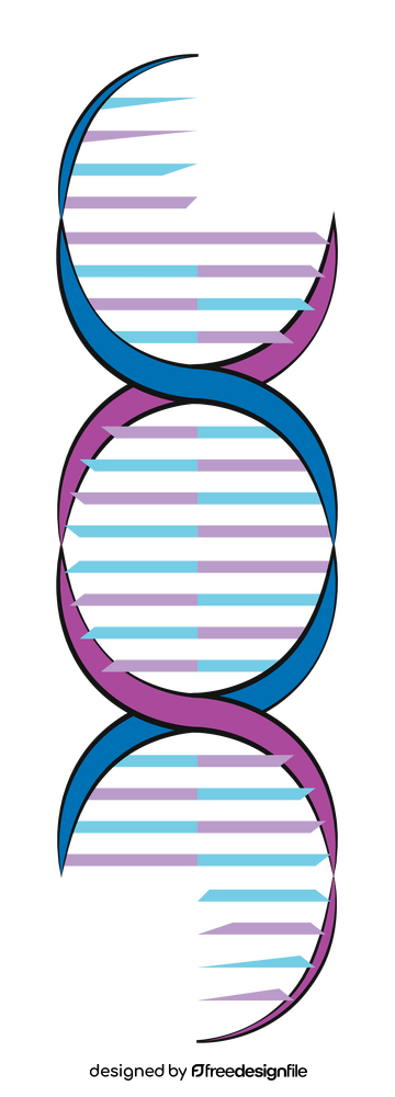 Dna genetics clipart