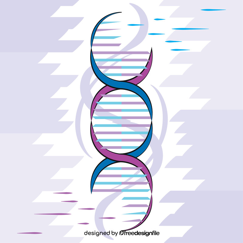 Dna genetics vector