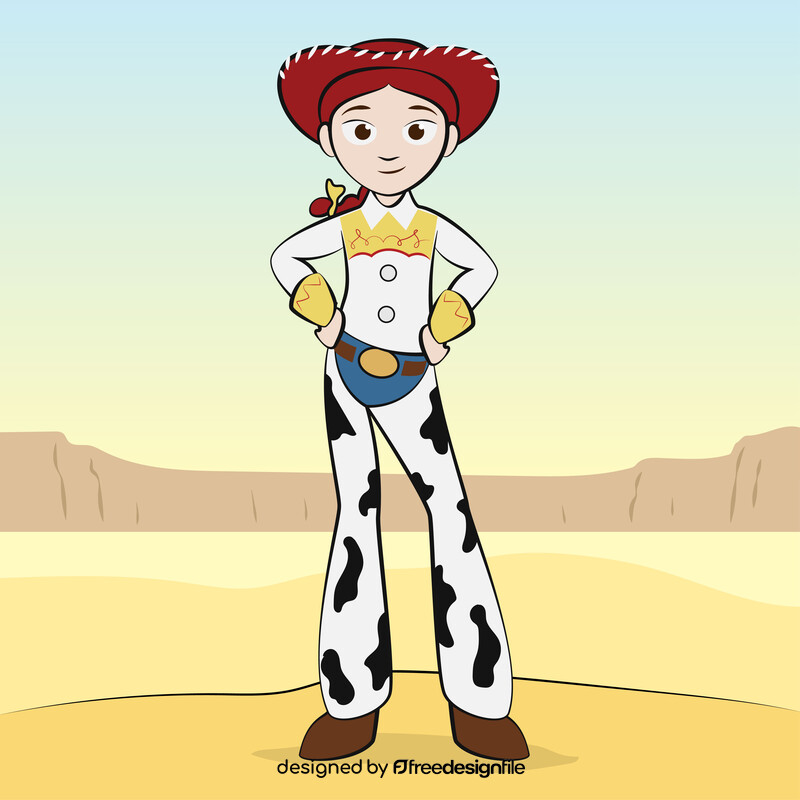 Toy story, jessie vector