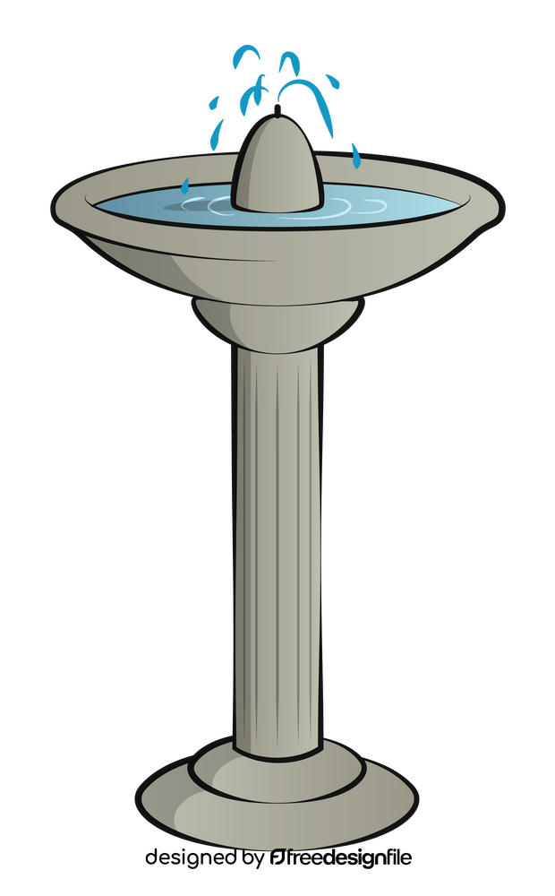 Fountain clipart