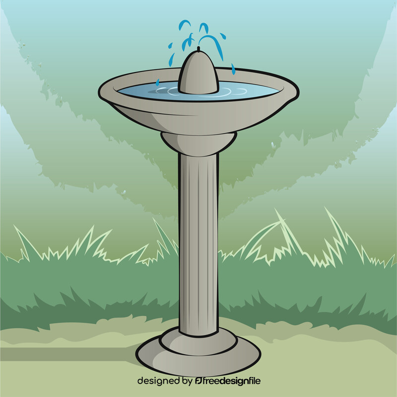 Fountain vector